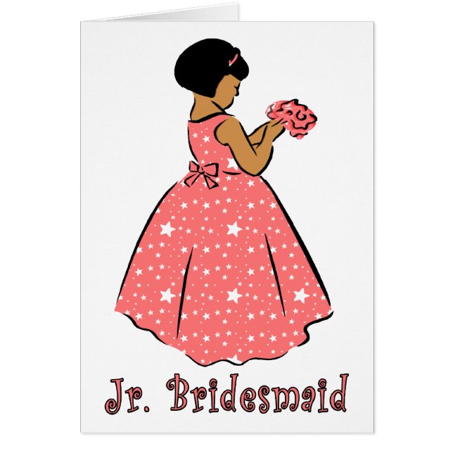 Karte: Jr Bridesmaid (Vorne)