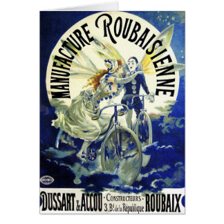Karte: Jugendstil: Vintage Zyklen: Roubaisien