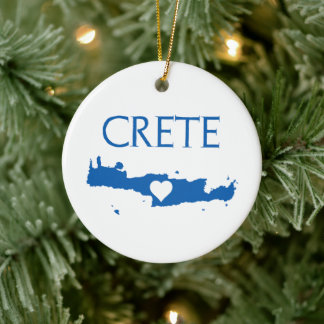 Karte Keramik Ornament
