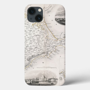 KARTE: KRIM, c1855 Case-Mate iPhone Hülle
