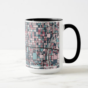 Karte Kyotos Japan Tasse