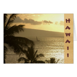 Karte: Lahaina Sunset #1