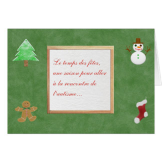 Karte Le Temps des fêtes une saison gießen