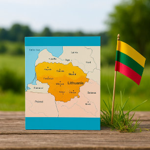 Karte Litauens
