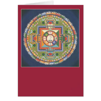 KARTE Mandala von Chenrezig/von Avalokiteshvara