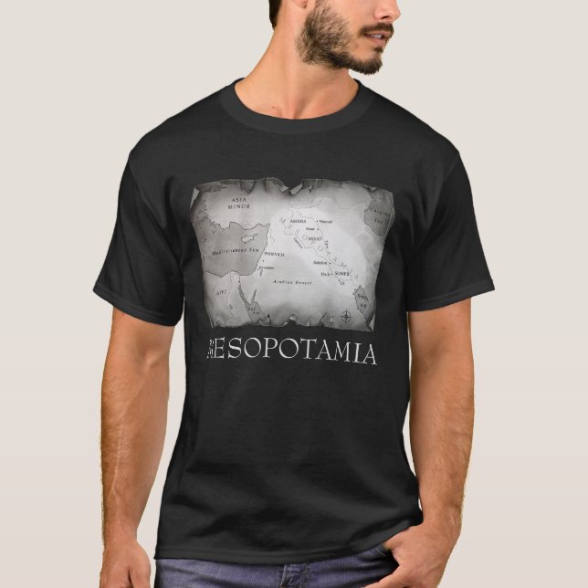 KARTE MESOPOTAMIA T - Shirt (Vorderseite)