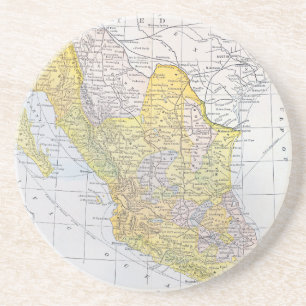 KARTE: MEXIKO SANDSTEIN UNTERSETZER