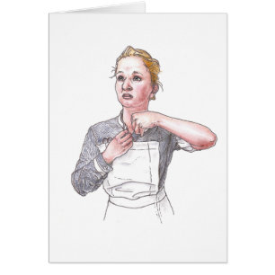 Karte - Middlesex-Krankenhaus-Krankenschwester,
