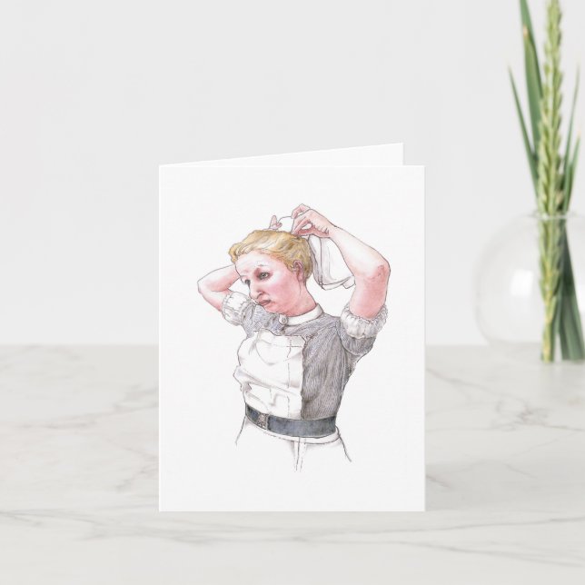 Karte - Middlesex-Krankenhaus-Krankenschwester, (Vorderseite)