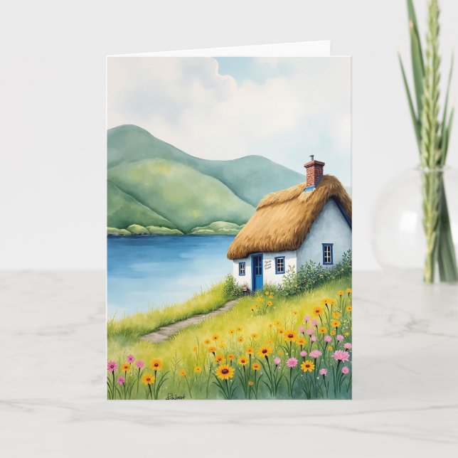 Karte mit Cottage am Lochblick (Vorderseite)