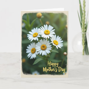 Karte mit floralem Muster in Not