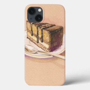 Karte mit gemaltem Aquarellkuchen Case-Mate iPhone Hülle