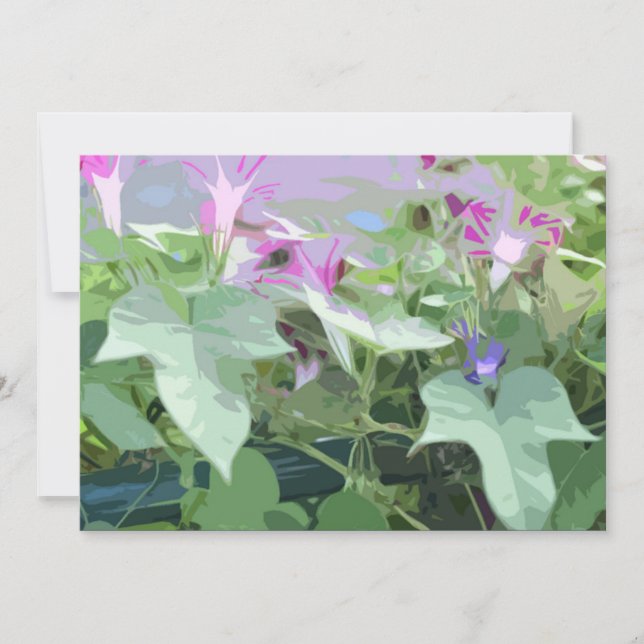 Karte mit Morgenglanz (Vorderseite)