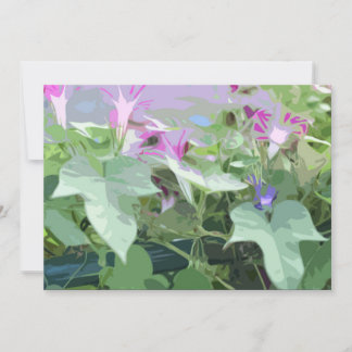 Karte mit Morgenglanz