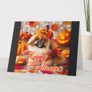 Karte mit niedlichen Pikenen