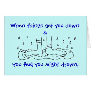 Karte - nasse Socken