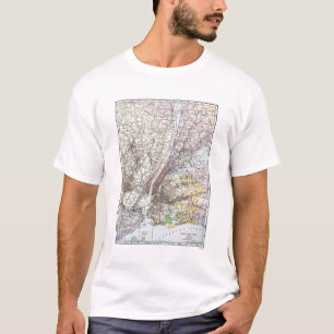 Karte: New York-area, 1906 T-Shirt