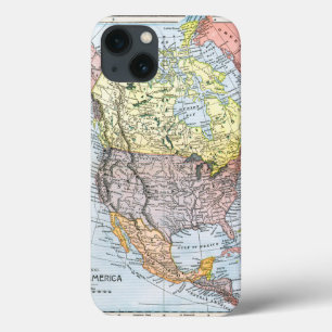 KARTE: NORDAMERIKA, 1890 Case-Mate iPhone HÜLLE