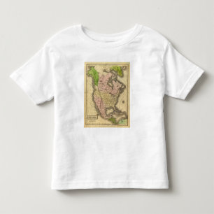 Karte Nordamerikas Olney Kleinkind T-shirt
