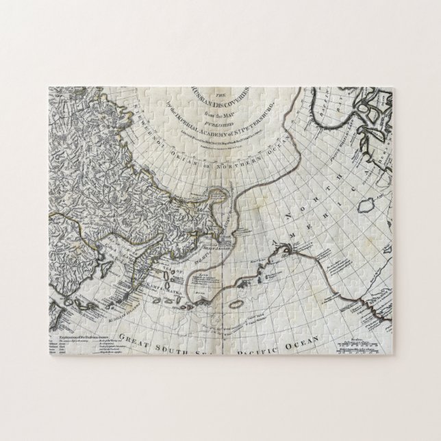 KARTE: NORTH PACIFIC PUZZLE (Horizontal)