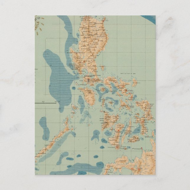 Karte Nr. 4 orographisch (Vorderseite)