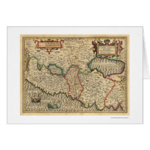 Karte Palästinas und der umliegenden Gebiete 1710