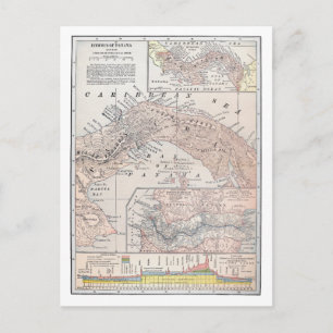 KARTE: PANAMA, 1907 POSTKARTE