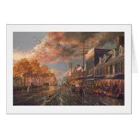 Karte Pauls McGehee "altes Easton"