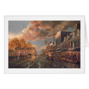Karte Pauls McGehee "altes Easton"