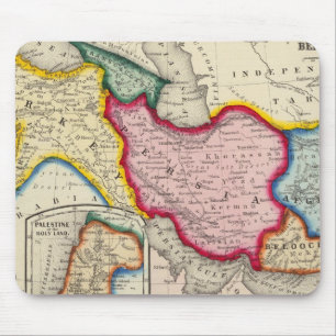 Karte Persiens, Türkei in Asien Afghanistan Mousepad