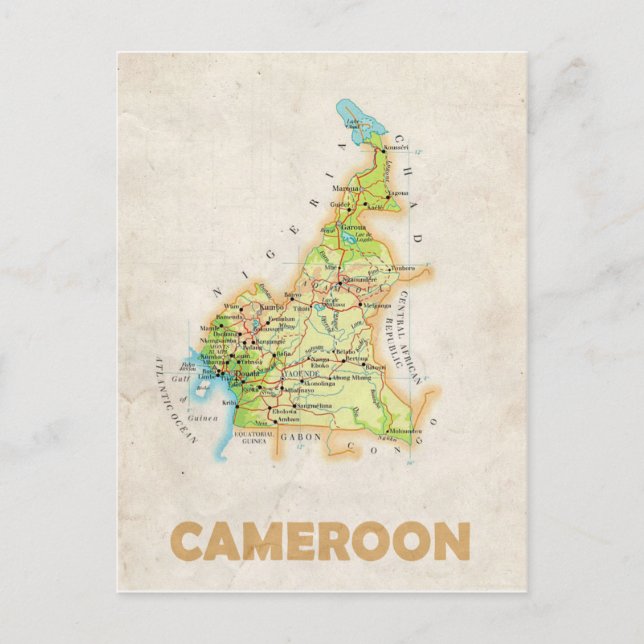KARTE POSTCARDS filmen Kamerun (Vorderseite)