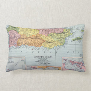 KARTE: PUERTO RICO, 1900 LENDENKISSEN