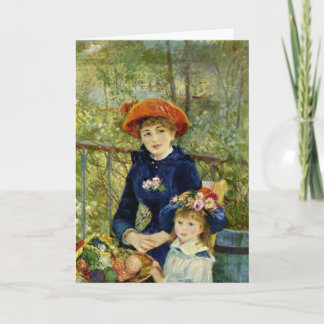 Karte Renoir Mutter Tages