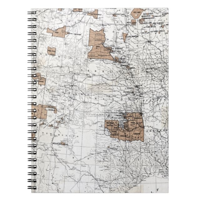 KARTE: RESERVIERUNGEN, 1888 NOTIZBLOCK (Vorderseite)