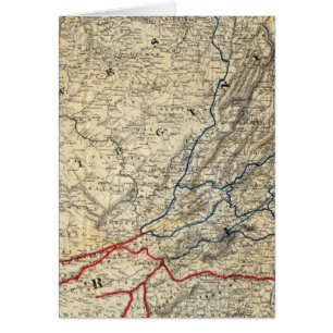 Karte Richmond und Louisville RR
