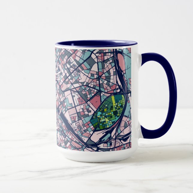 Karte Roms Italien Tasse (Rechts)