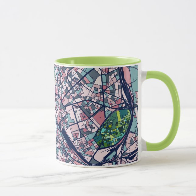 Karte Roms Italien Tasse (Rechts)