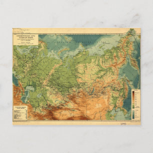 Karte Russlands (1912)