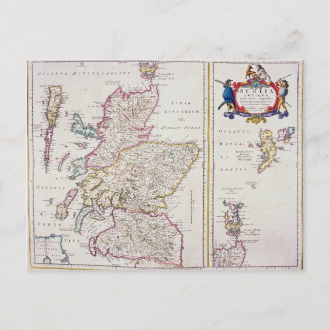 Karte Schottlands, c.1700 (Vorderseite)