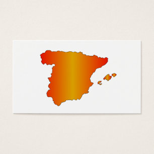Karte Spanien