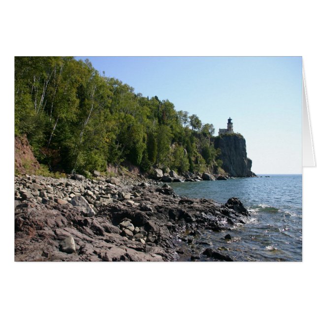 Karte Split Rock Lighthouse (Vorderseite (Horizontal))