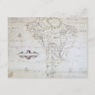 Karte Südamerikas