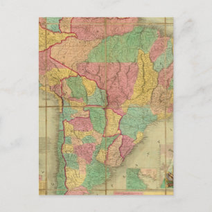 Karte Südamerikas 2