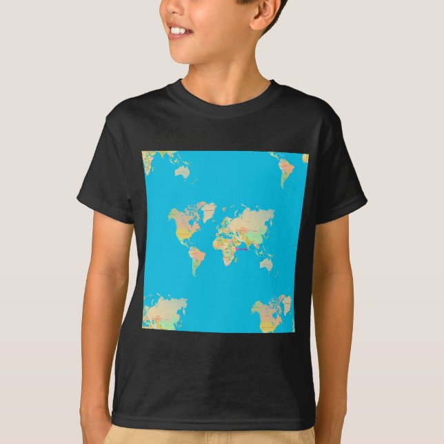 Karte T-Shirt (Vorderseite)
