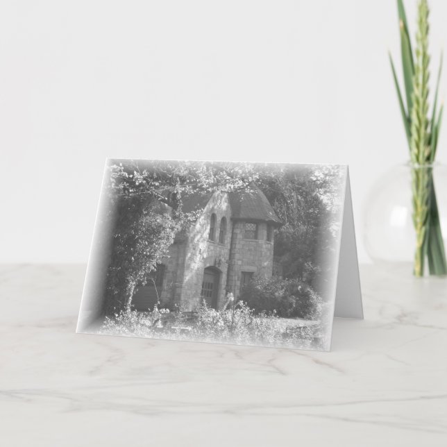 Karte "The Carriage House" (Vorderseite)