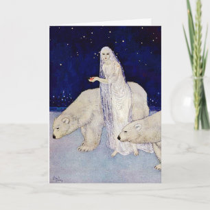 Karte: The Snow Maiden by Edmund Dulac Karte