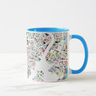 Karte Tokyos Japan Tasse