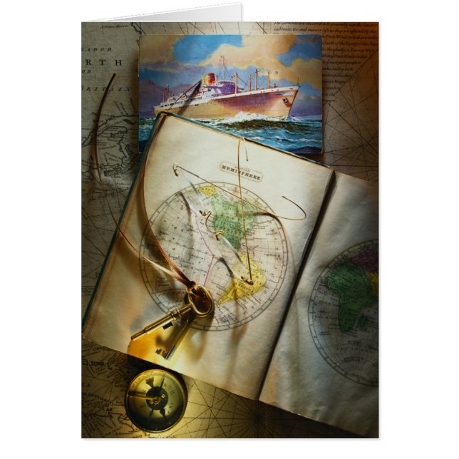 Karte und Kompass (Vorne)