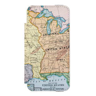 Karte: US Expansion, 1905 Incipio Watson™ iPhone 5 Geldbörsen Hülle