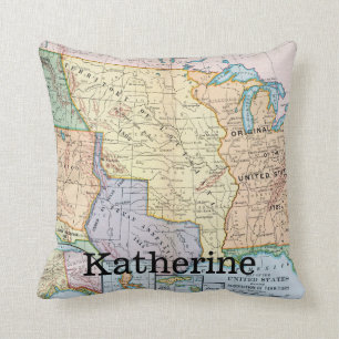 Karte: US Expansion, 1905 Kissen